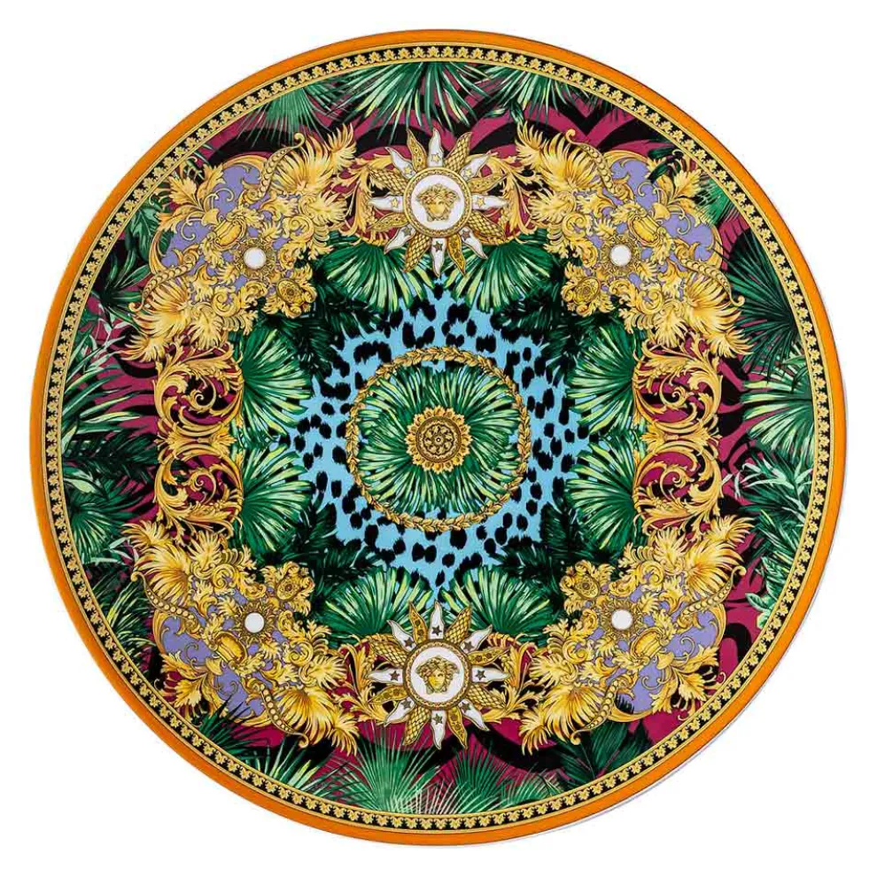 Rosenthal Versace Jungle Animalier Tischkartenteller Durchmesser 33 cm - Animalier