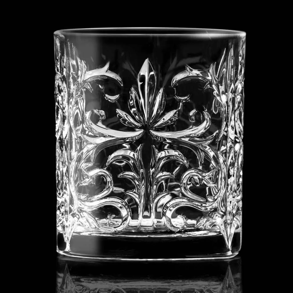 12 doppelte altmodische Bechergläser aus luxuriösem Öko-Kristall - Destino