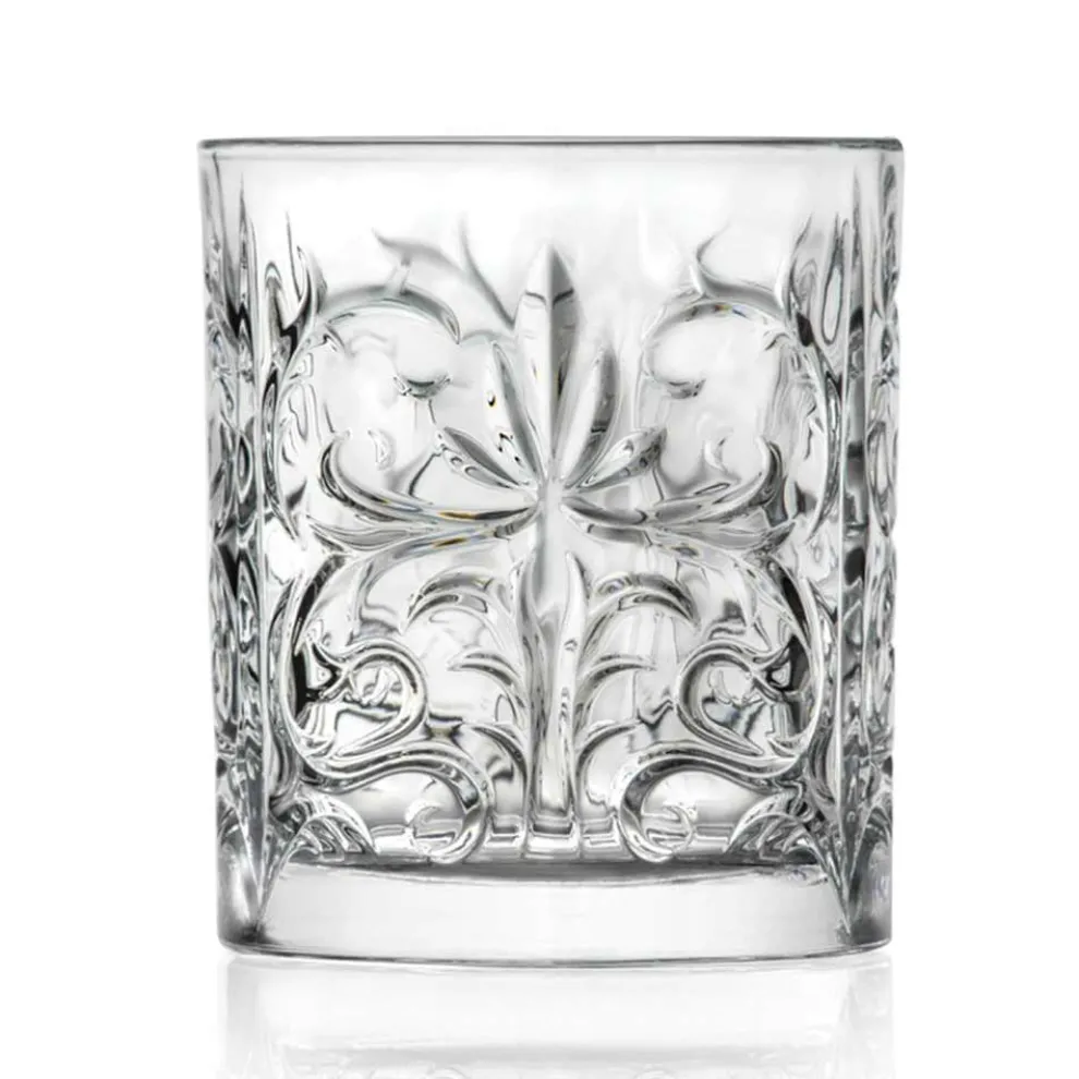 12 doppelte altmodische Bechergläser aus luxuriösem Öko-Kristall - Destino