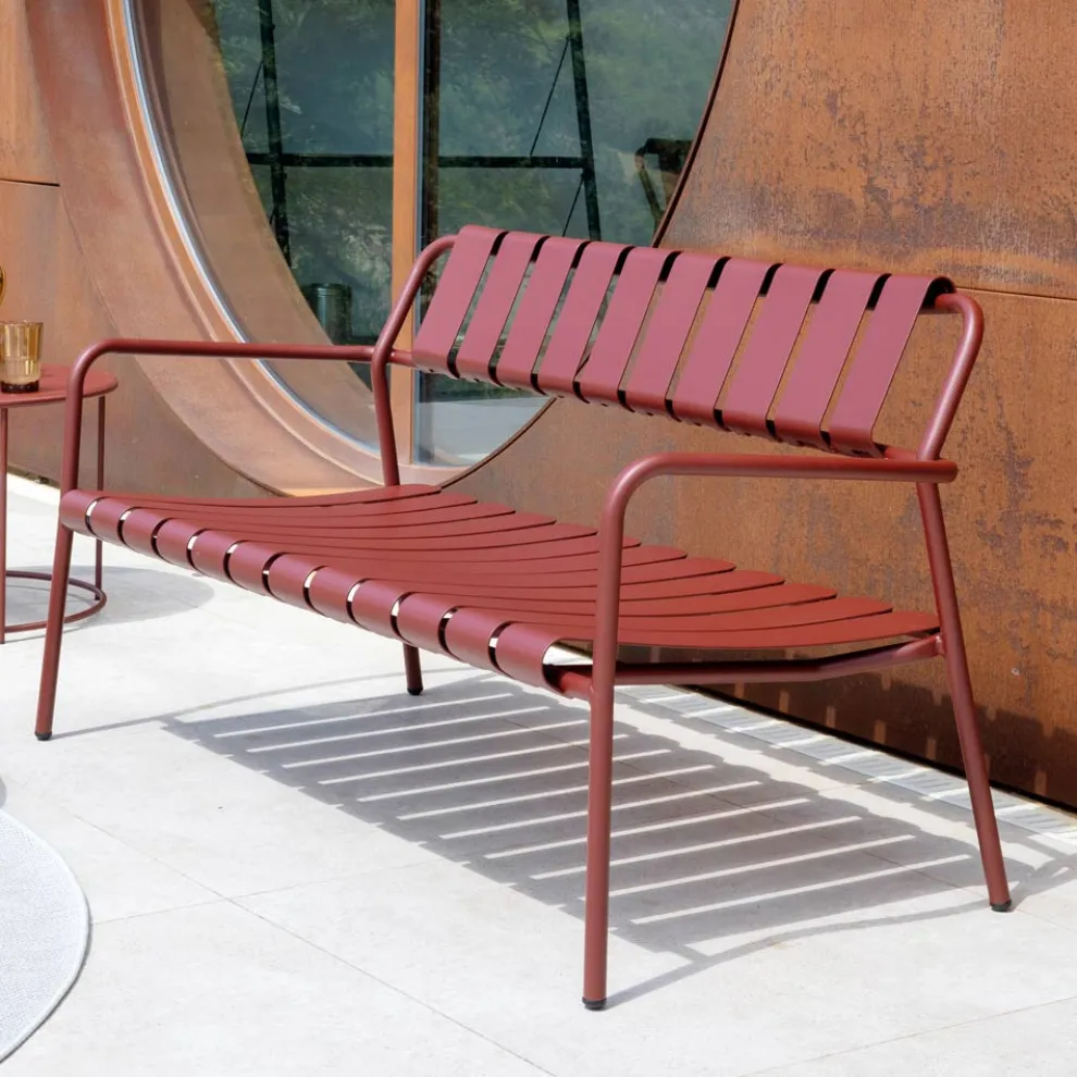 Gartensofa komplett aus Aluminium - Resplendent