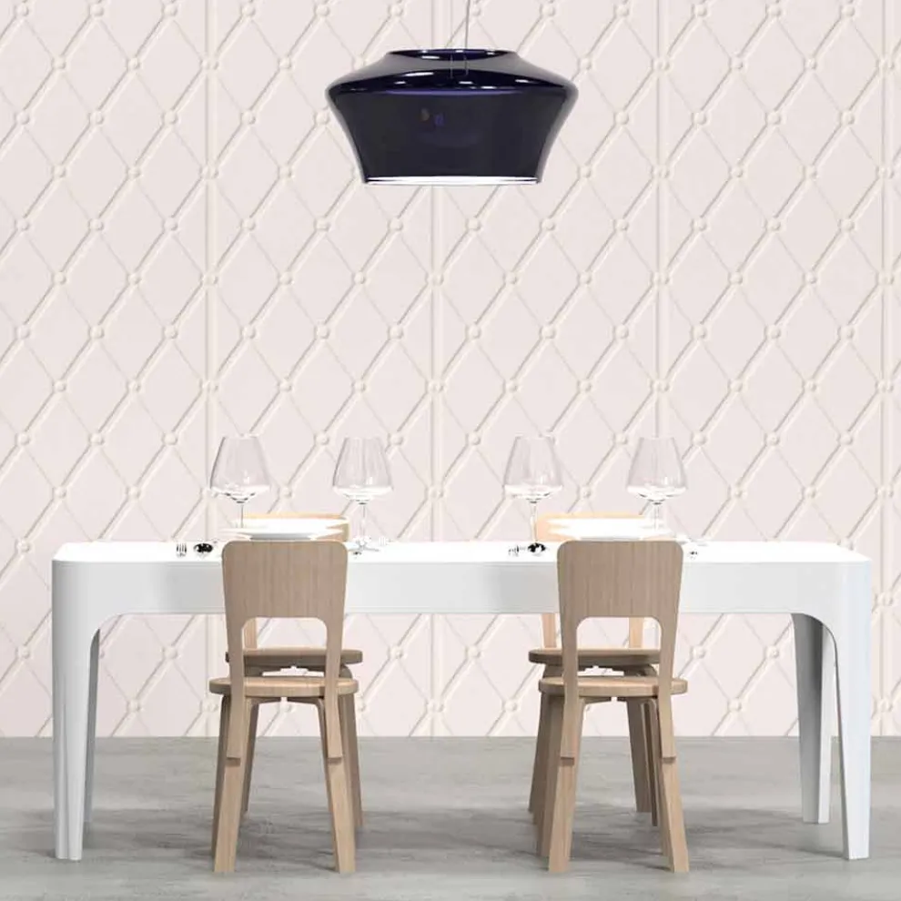 Schreibtisch / Esstisch rechteckig in modernem Design Merlot