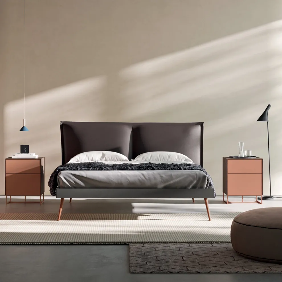 5-Elemente Schlafzimmer Made in Italy Luxusmöbel - Zakynthos