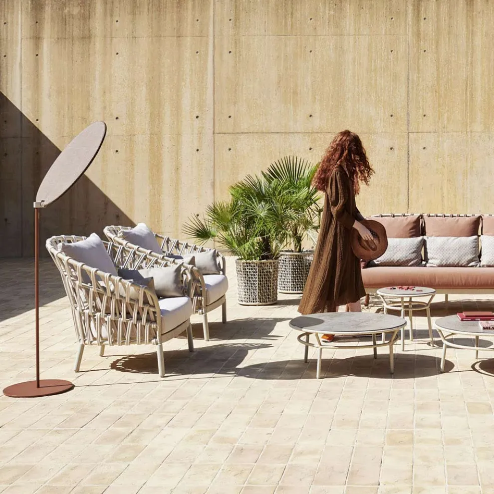 Gartensessel aus Aluminium Made in Italy - Emmacross von Varaschin