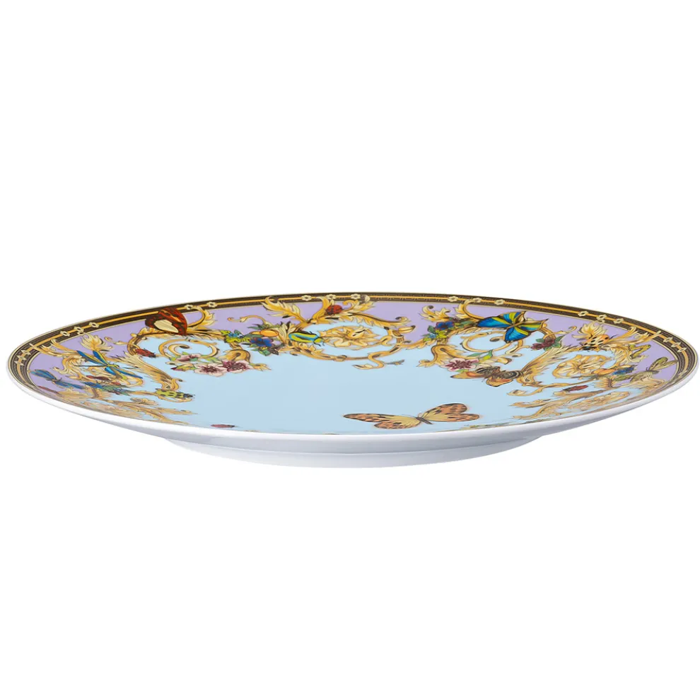 Rosenthal Versace Le Jardin Tischkartenteller Durchmesser 33 cm aus Porzellan - Jardin
