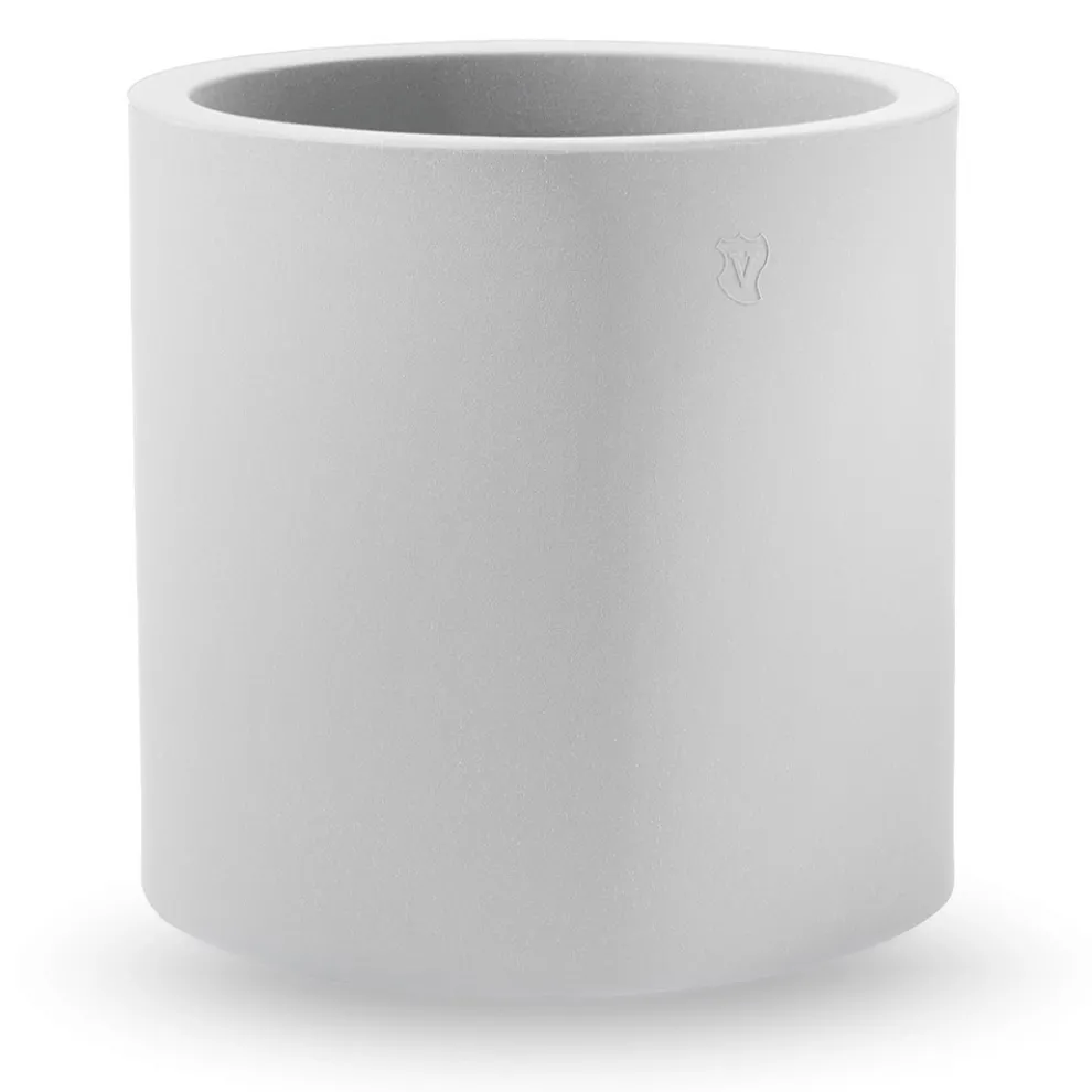 Dekorative Vase in zylindrischer Form aus Polyethylen Made in Italy - Tonello