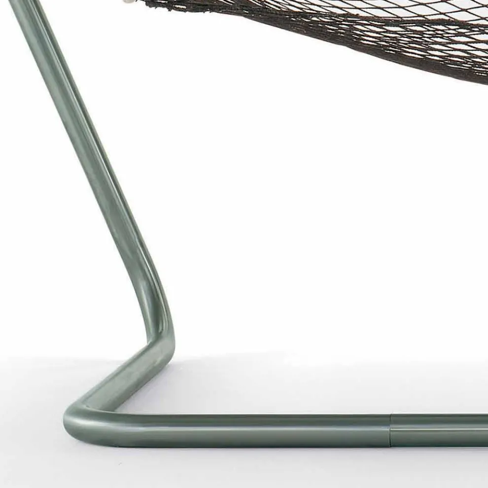 Hängematte in Stahl und Schwarz Garten Design Made in Italy - Cumberland