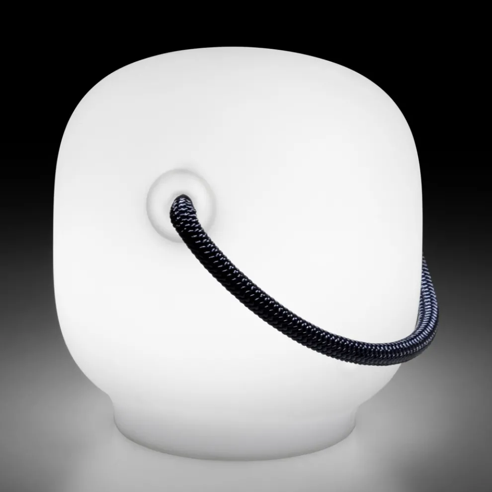 Gartenlampe aus Polyethylen mit Griff Made in Italy - Galicien