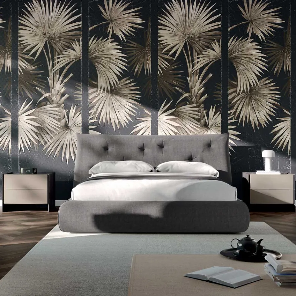 Schlafzimmer mit 4 Elementen im modernen Stil Made in Italy - Calimero