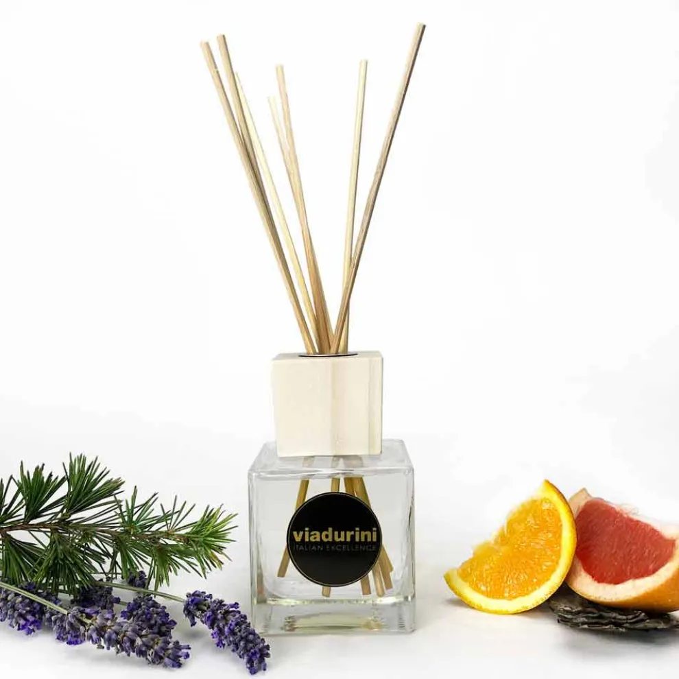 Weißes Leinen Raumduft 200 ml mit Stäbchen - Cuoredifirenze
