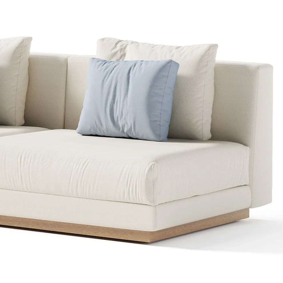 Modulares Outdoor-Sofa aus Stoff Made in Italy - Rubik