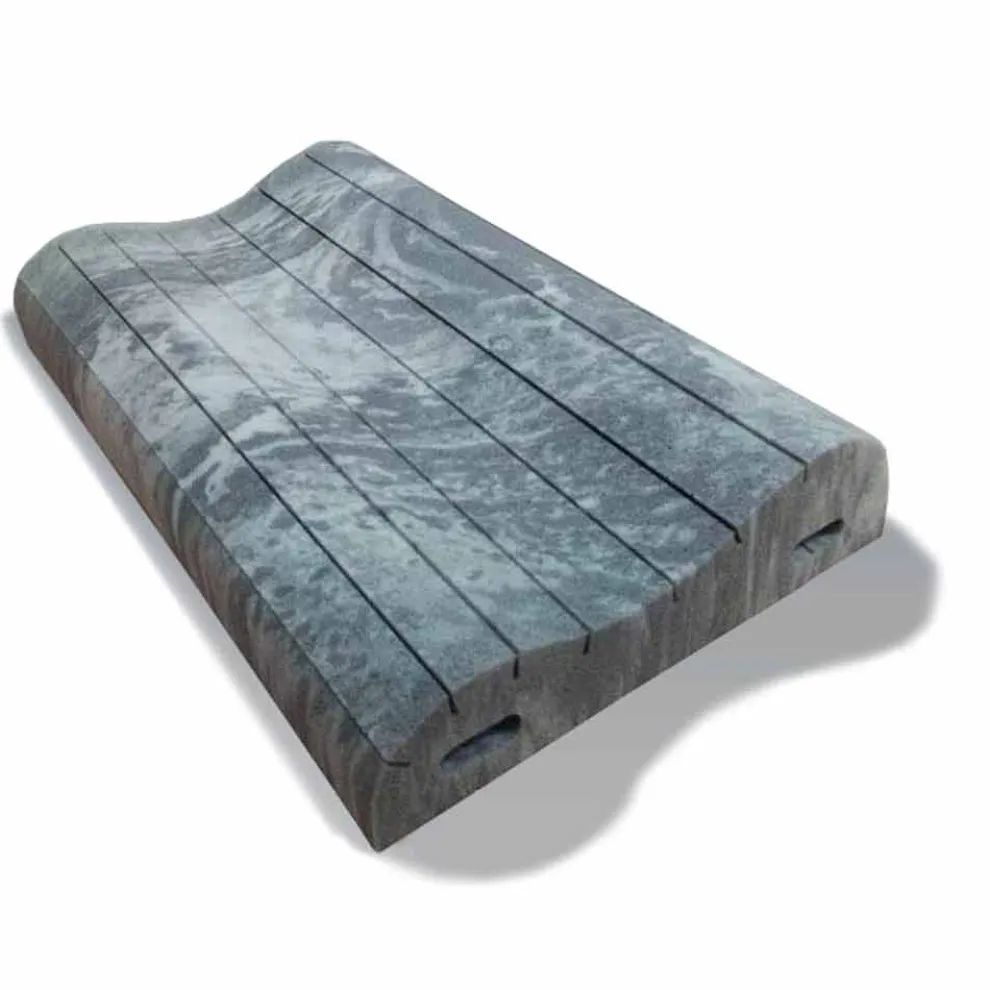 Nackenstützkissen aus Memory Xform H 11 cm Made in Italy, 2 Stücke - Curly