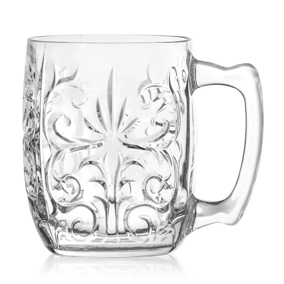 Glastasse für Moscow Mule in verziertem Öko-Kristall 8 Stück - Destino