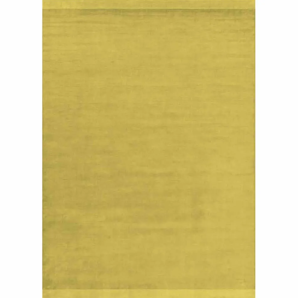 Modernes Design farbiger und großer Teppich aus Seide und Wolle mit Bandmischung