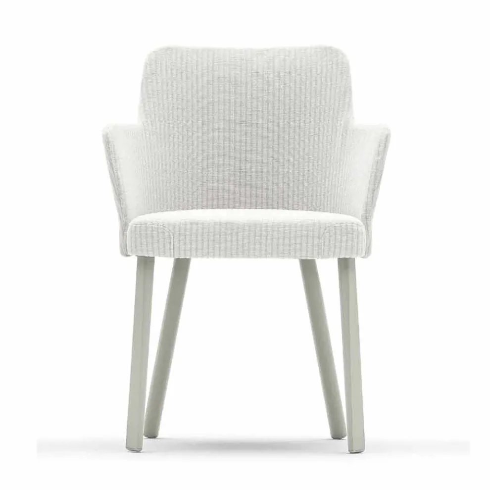 Design Outdoor-Sessel aus Aluminium und Stoff Varaschin Emma