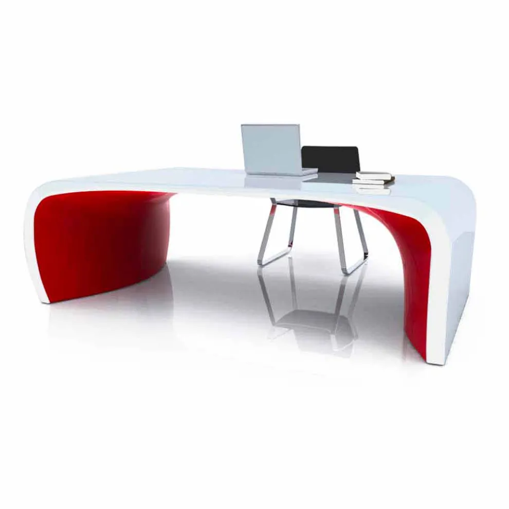 Schreibtisch in modernem Design Sonar von Hand gemacht