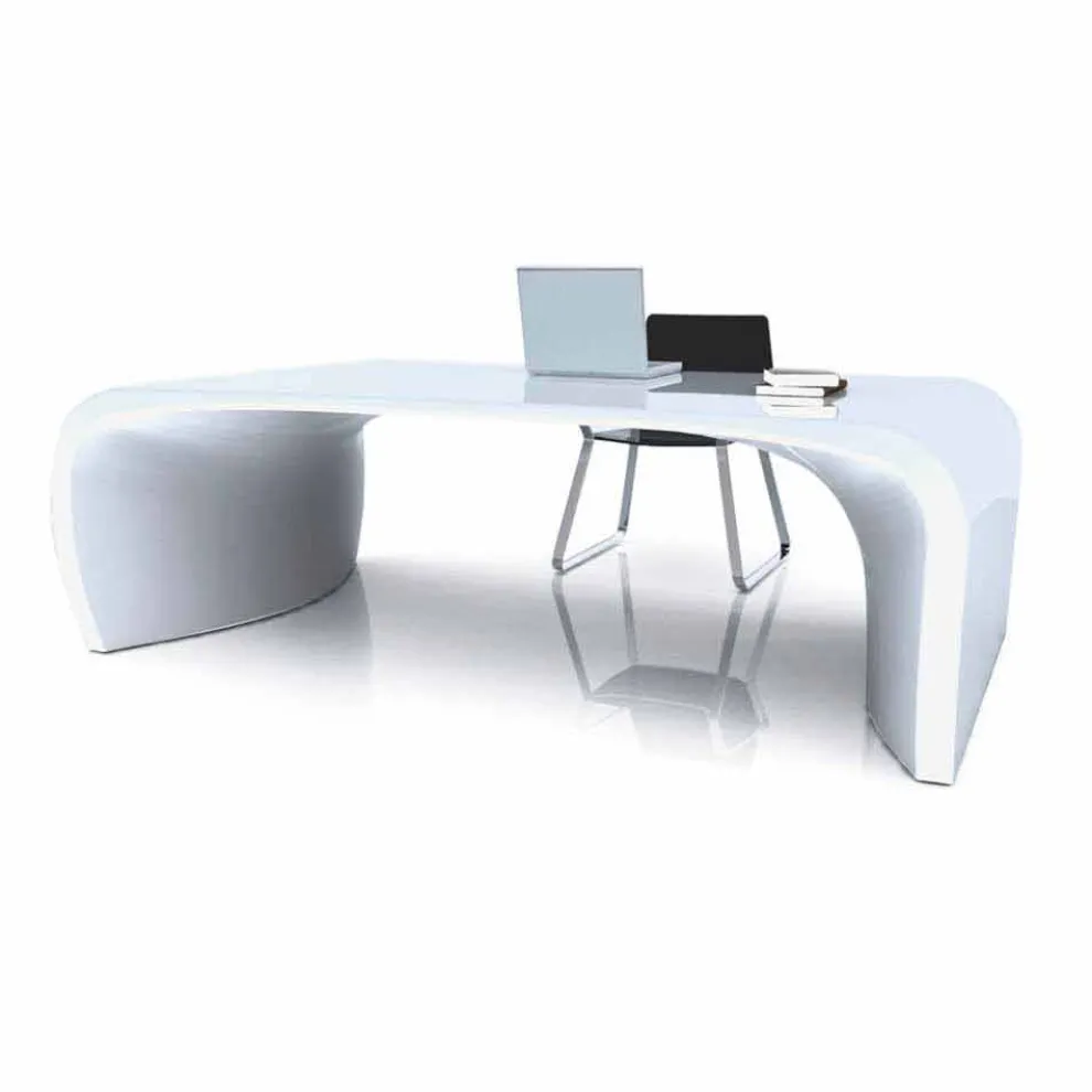 Schreibtisch in modernem Design Sonar von Hand gemacht