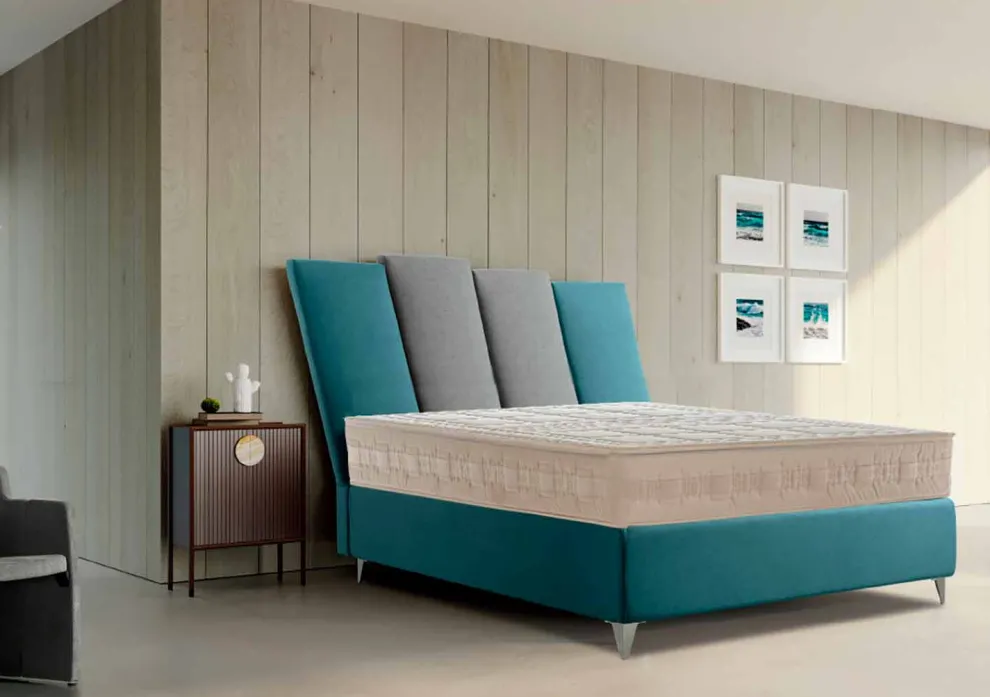 Hochwertige Doppelmatratze aus Memory Foam und 1600 Federkern - Grecia