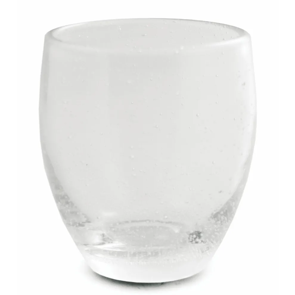 Transparentes Gläserset aus mundgeblasenem Glas 12-teilig - Guerrero