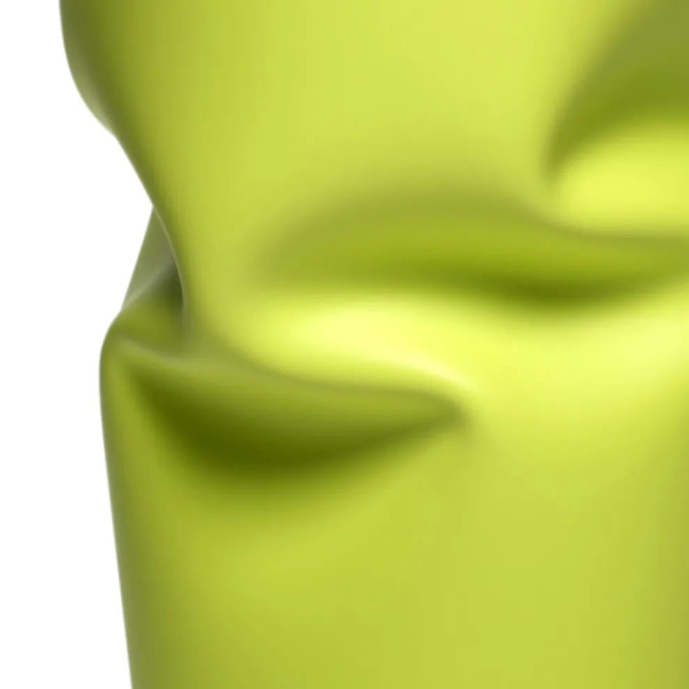 Außenvase aus matt gefärbtem Polyethylen Made in Italy - Proud