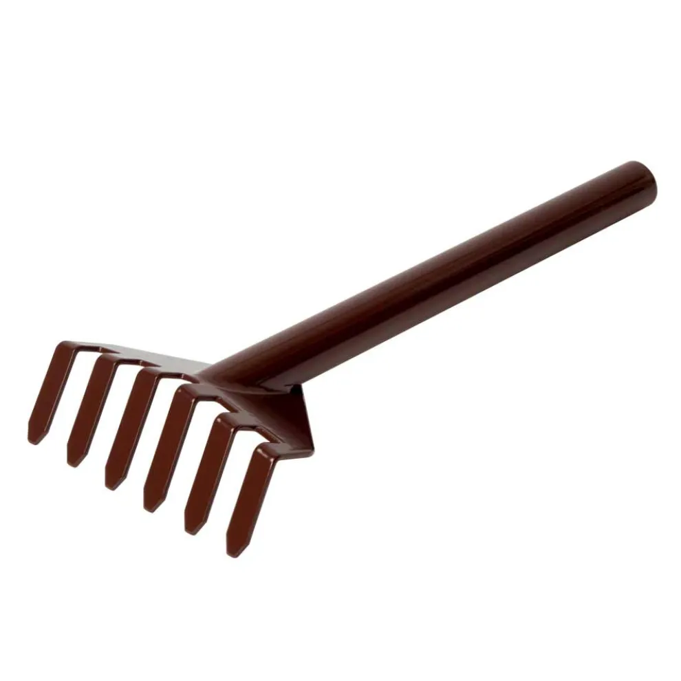 3 Metall Gartengeräte mit Holzsockel Made in Italy - Garten