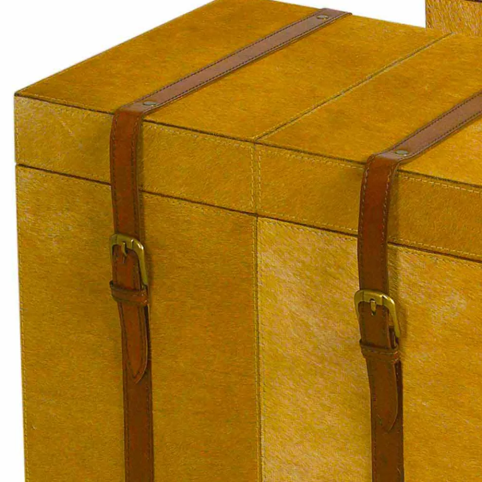 2 moderne Designstämme in Deii hellbraunem Pony