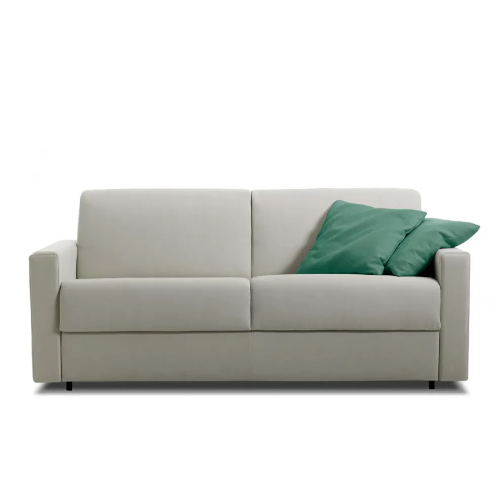 2- oder 3-Sitzer-Schlafsofa aus abnehmbarem Stoff Made in Italy - Geneviev
