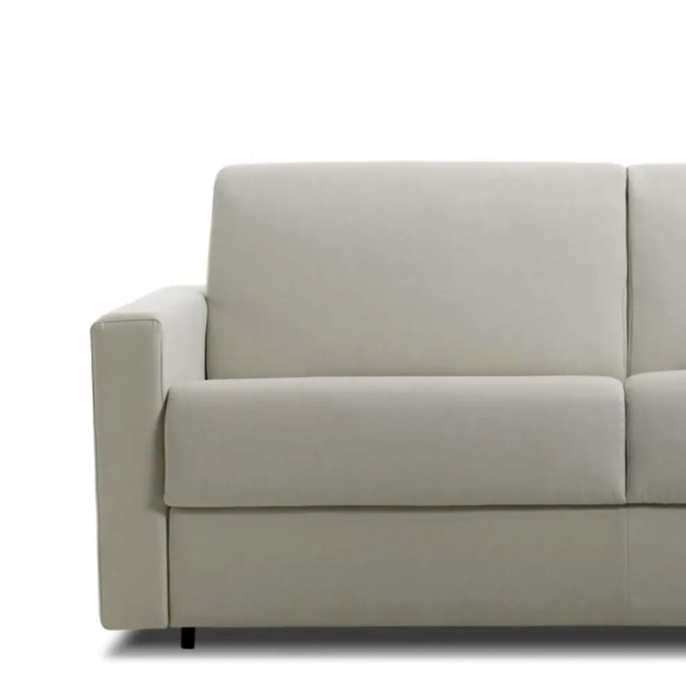 2- oder 3-Sitzer-Schlafsofa aus abnehmbarem Stoff Made in Italy - Geneviev