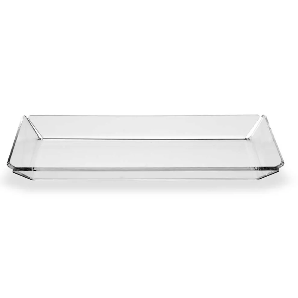 2 Plexiglasbehälter mit modernem Design aus transparentem Plexiglas - Tonio