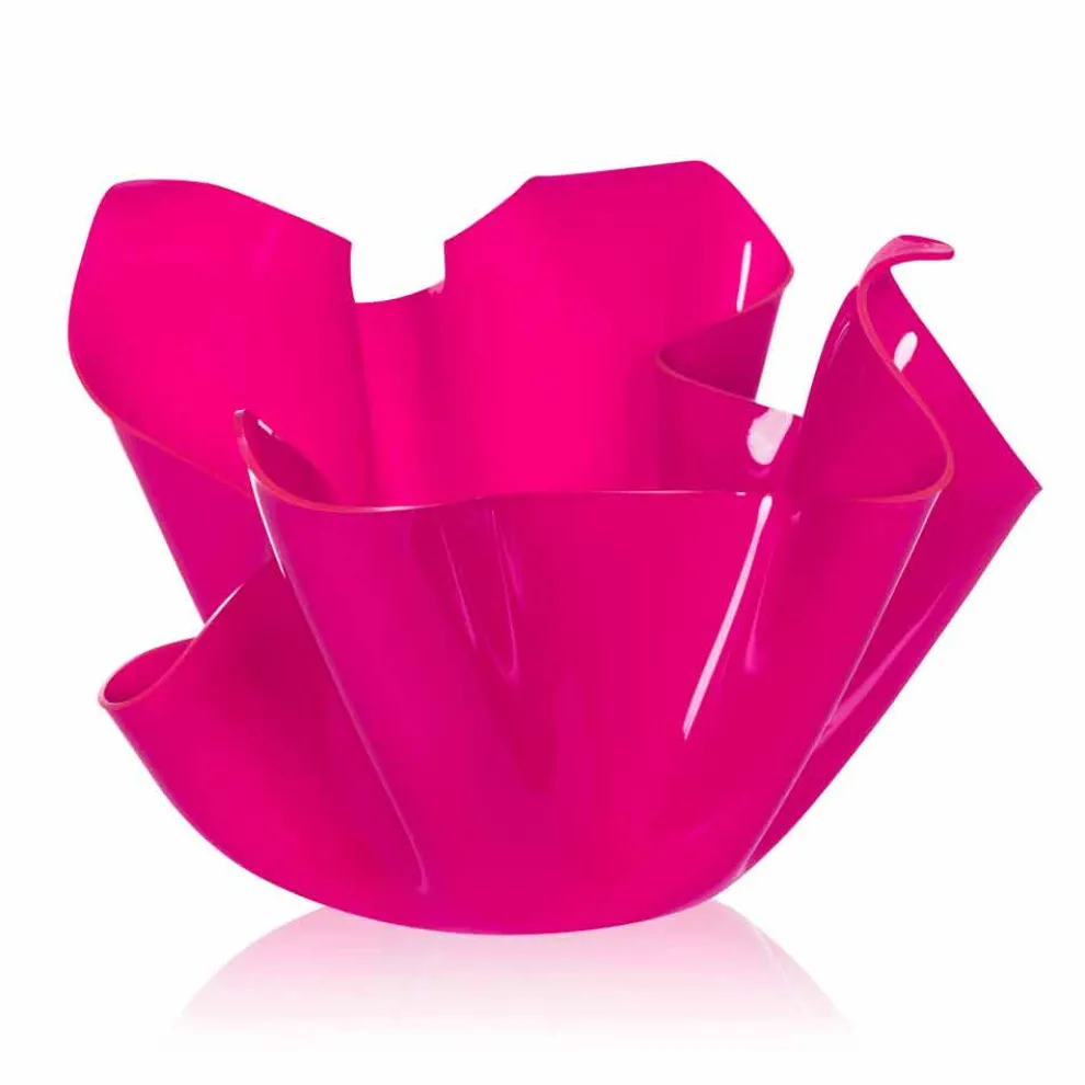 Fuchsia Vase für drinnen / draussen Design Pina, made in Italy
