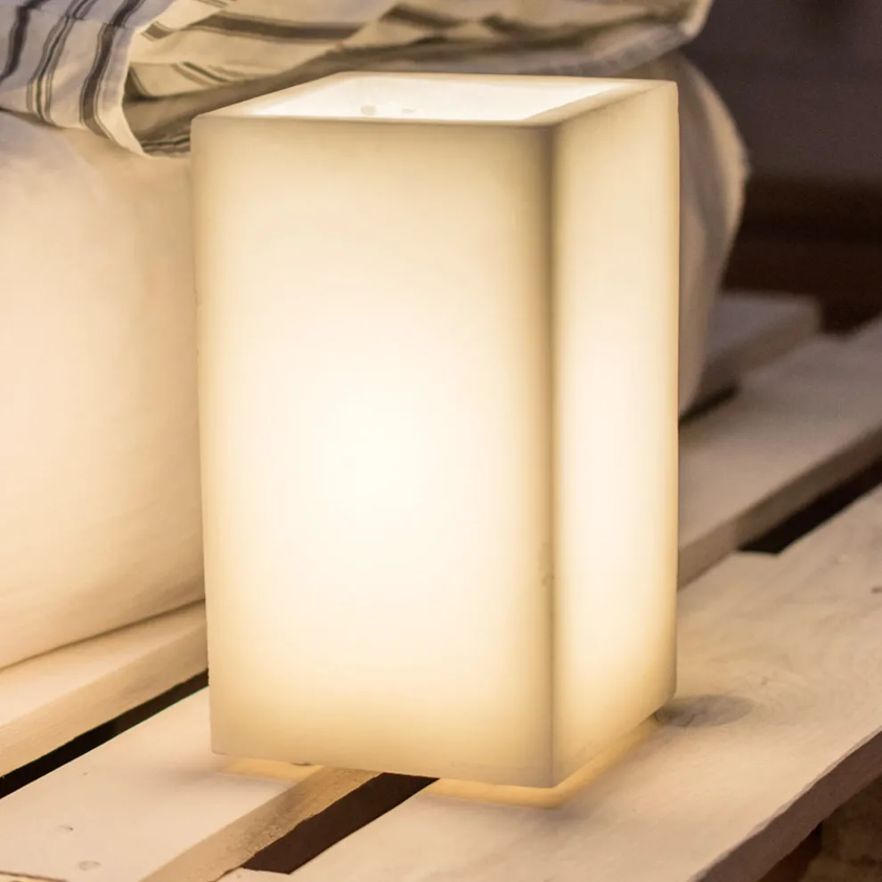 Abat-Jour-Lampe aus duftendem Wachs in verschiedenen Farben Made in Italy - Dalila