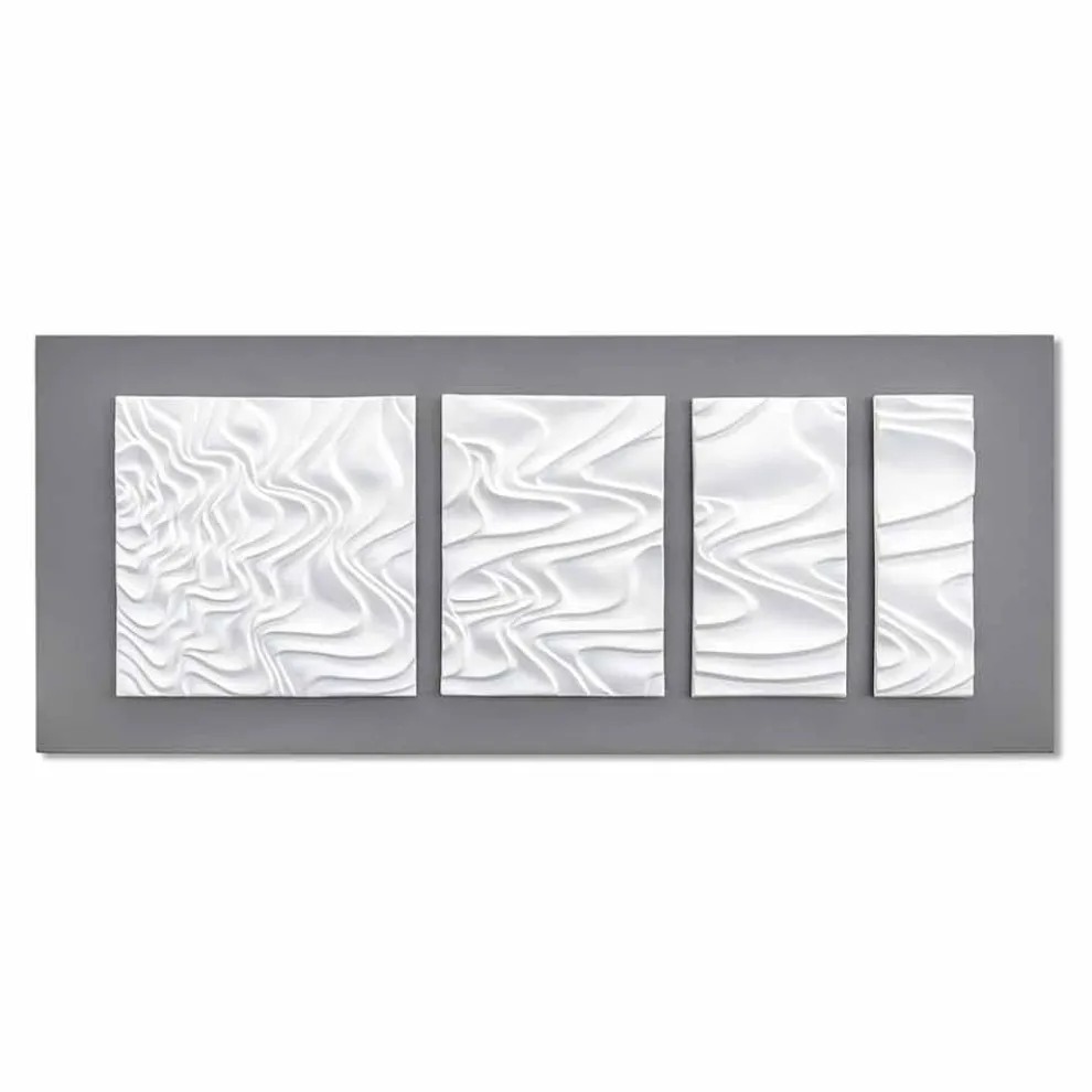 Abstrakte moderne Design-Keramikwandzusammensetzung Made in Italy - Verno