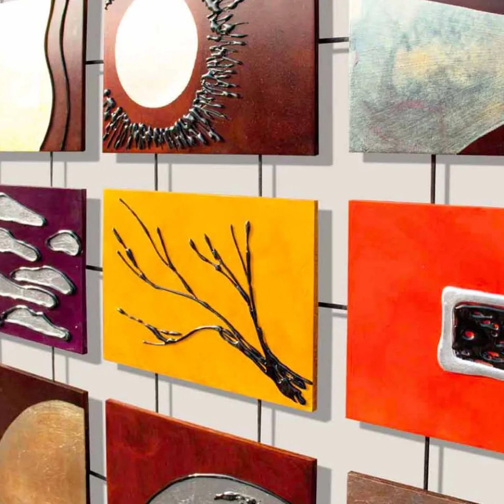 Abstraktes Bild in modernem Design Wise Made in Italy