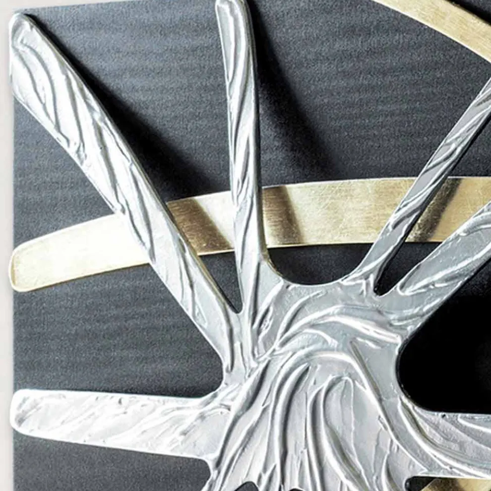 Abstraktes Design Gemälde Spider von Viadurini Decor