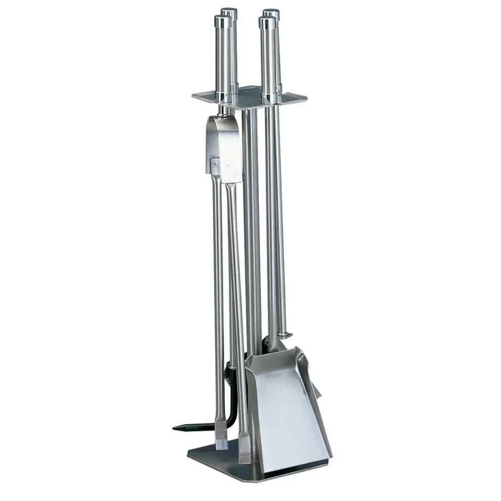 Minimalistischer Werkzeughalter mit 4 Zubehörteilen, hergestellt in Italien – Leopard