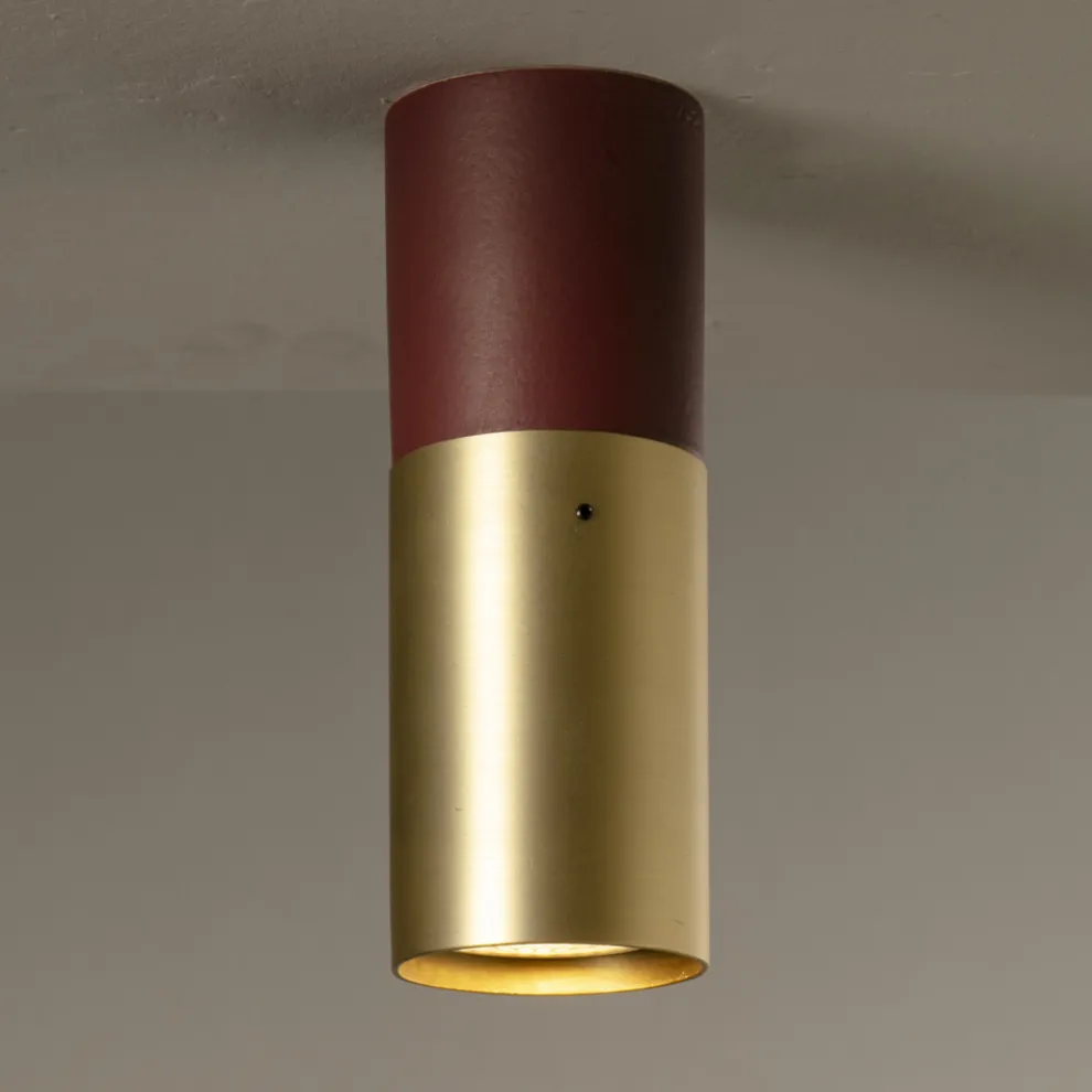 Artisan Deckenlampe aus Keramik und Messing Made in Italy - Toscot Match