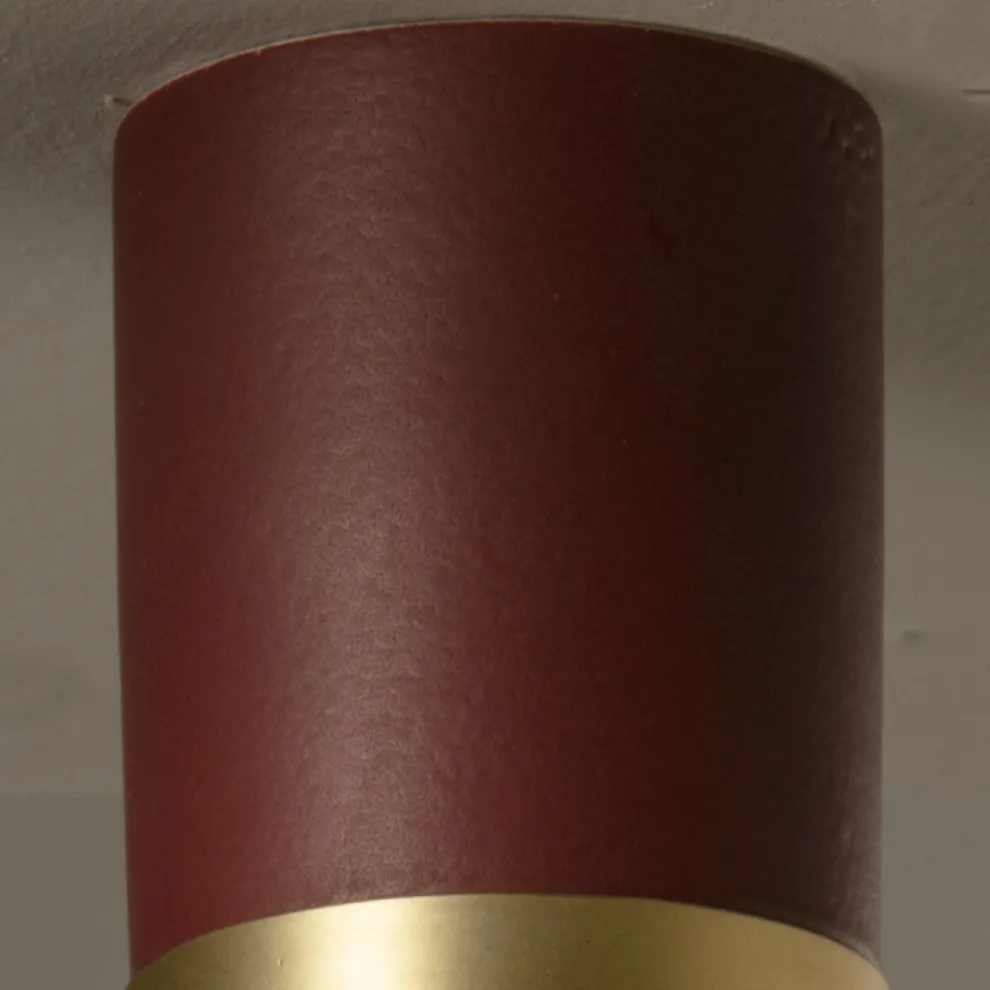 Artisan Deckenlampe aus Keramik und Messing Made in Italy - Toscot Match