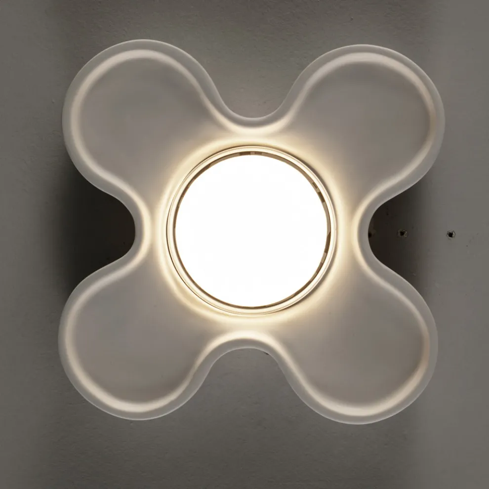 Artisan Deckenleuchte aus Keramik und Aluminium Made in Italy - Toscot Clover