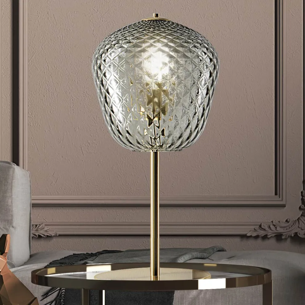 Artisan Tischlampe aus geblasenem venezianischem Glas - Dalia Balloton