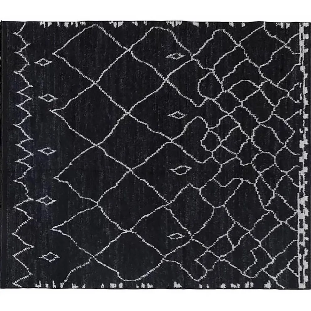 Handgeknüpfter Langflor-Wollteppich in der Türkei - Benedetta