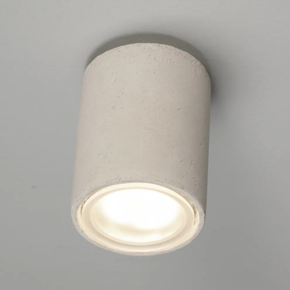 Außen-Deckenlampe aus farbigem Ton, handgefertigt in Italien - Toscot Hans