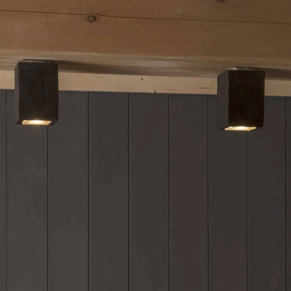 Außendeckenleuchte aus Ton, Smith - Toscot