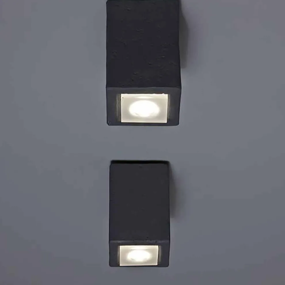 Außendeckenleuchte aus Ton, Smith - Toscot