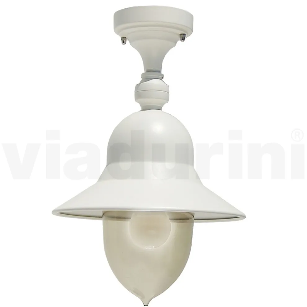 Außendeckenleuchte aus Aluminium im Vintage-Stil, hergestellt in Italien – Cassandra