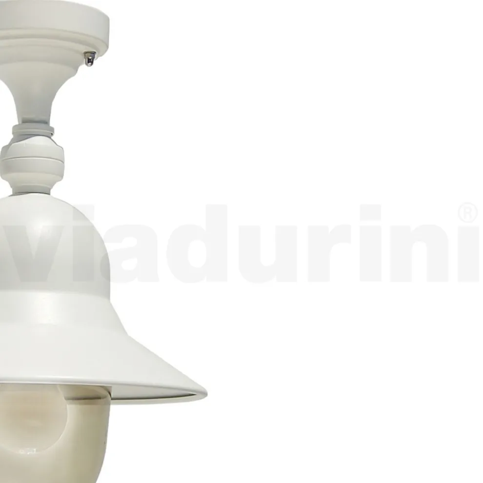 Außendeckenleuchte aus Aluminium im Vintage-Stil, hergestellt in Italien – Cassandra