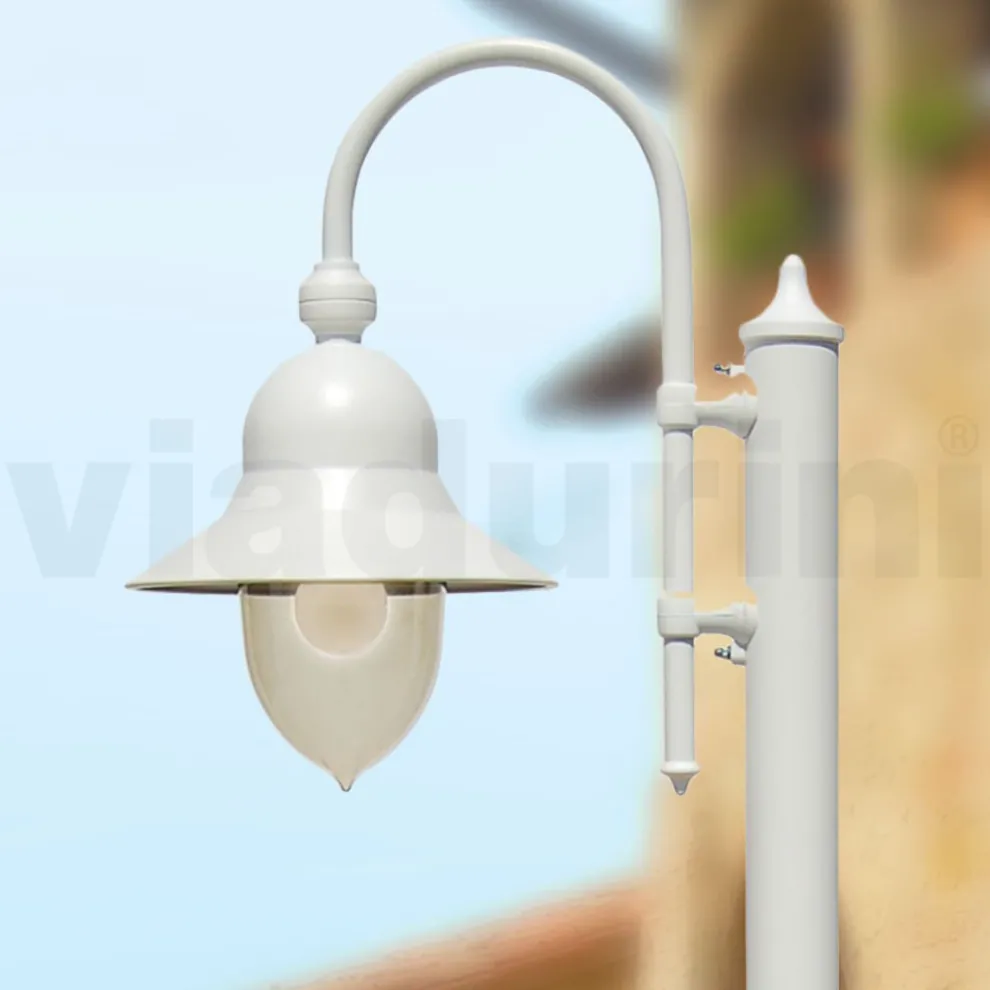 Außenlampe im Vintage-Stil aus Aluminium, hergestellt in Italien – Cassandra