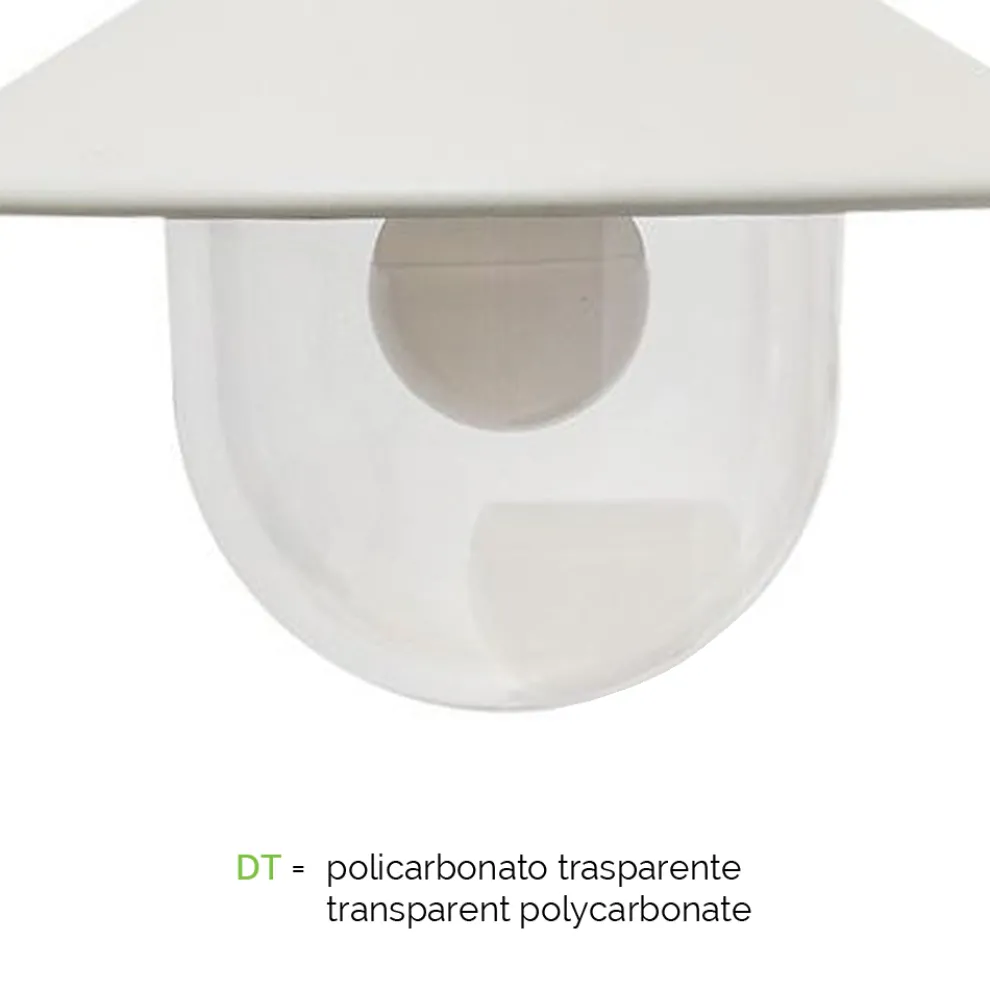 Außenlampe im Vintage-Stil aus Aluminium, hergestellt in Italien – Cassandra