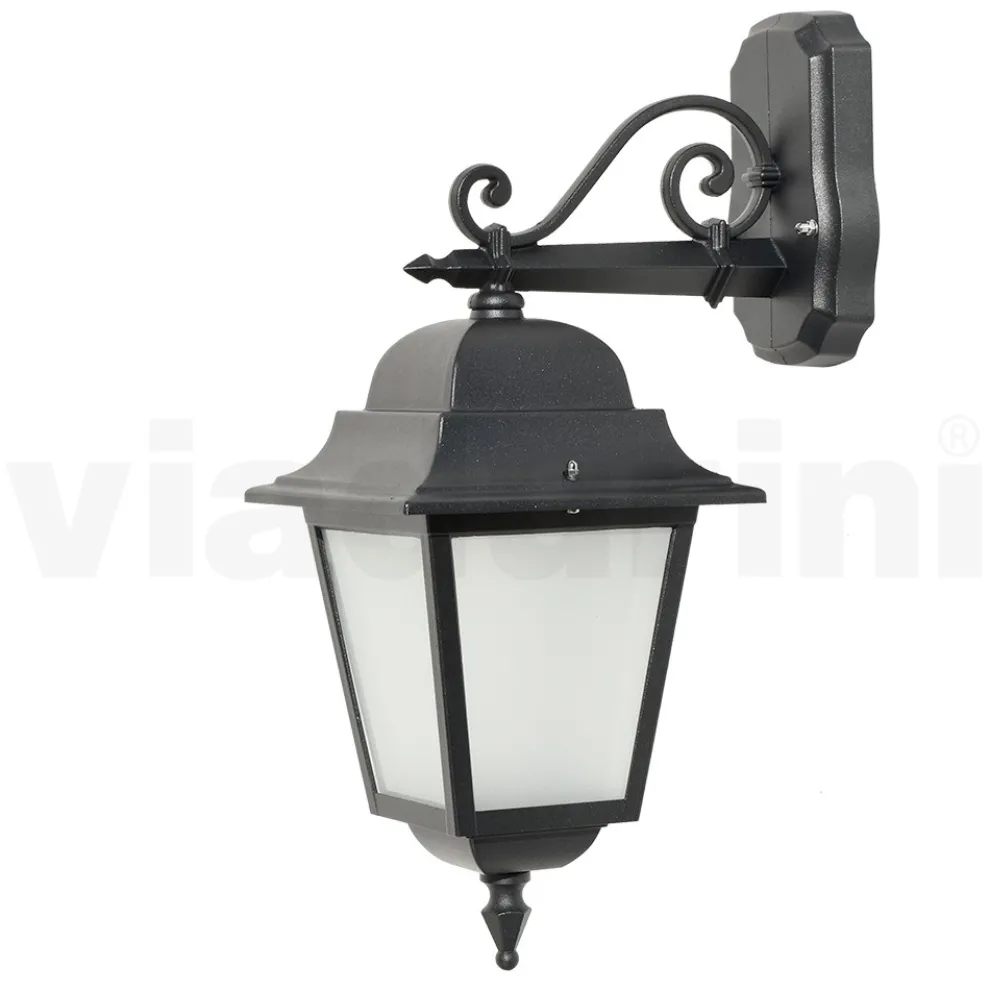 Außenlaterne aus Aluminiumdruckguss und Glasdiffusor - Scintilla