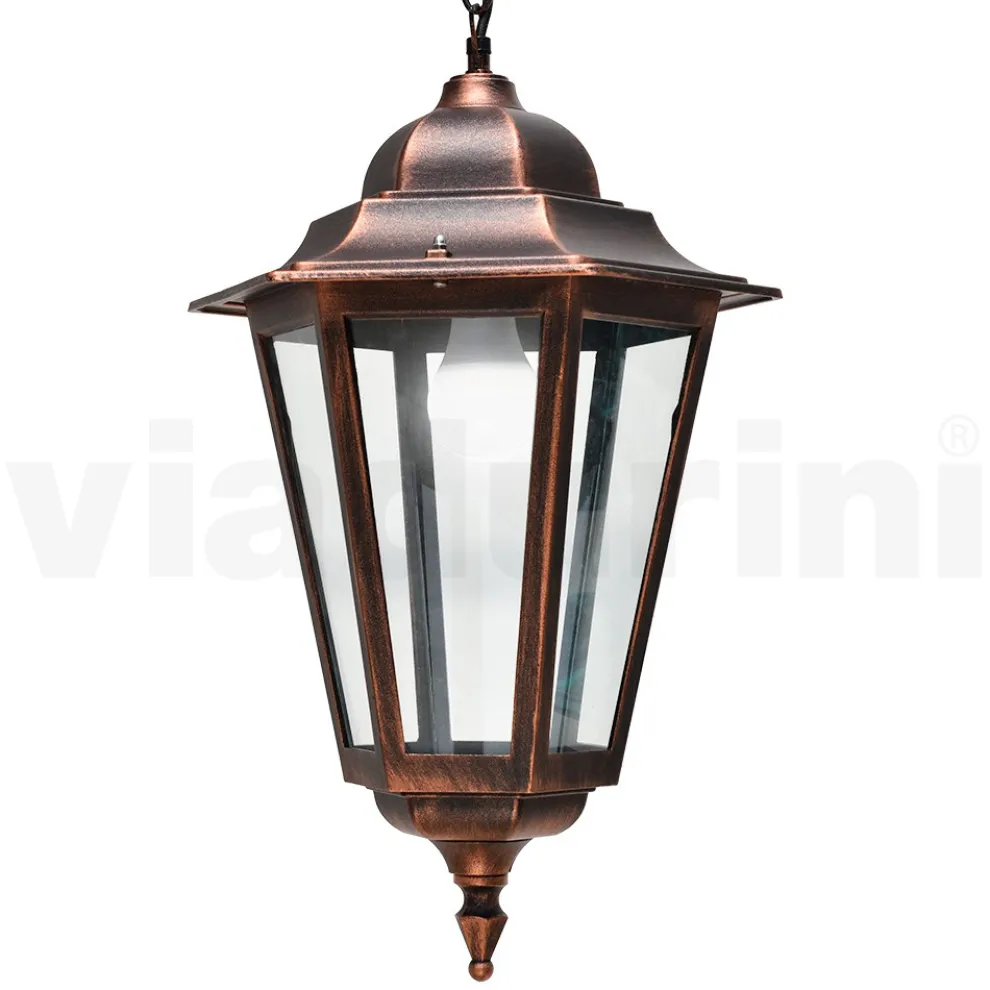 Außenlaterne im Vintage-Stil aus Aluminium, hergestellt in Italien – Janira