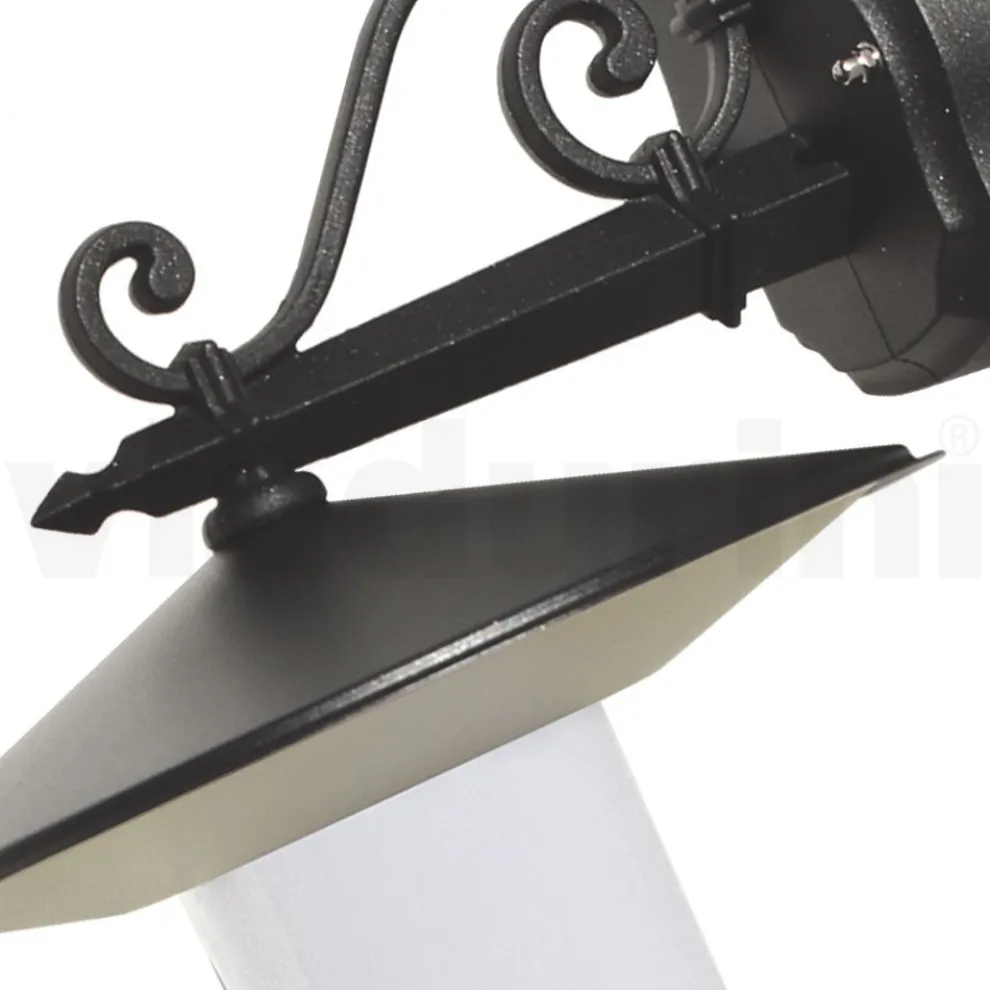 Außenleuchte aus anthrazitgrauem Aluminium, hergestellt in Italien – Belen