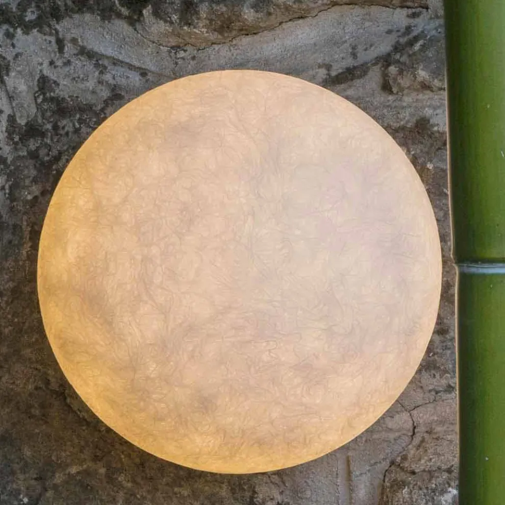 Außenleuchte für Wandmontage In-es.artdesign A. Moon Out in Nebulite